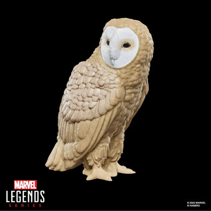 Marvel Legends Retro Collection Owl action figure articulation and costume detail view