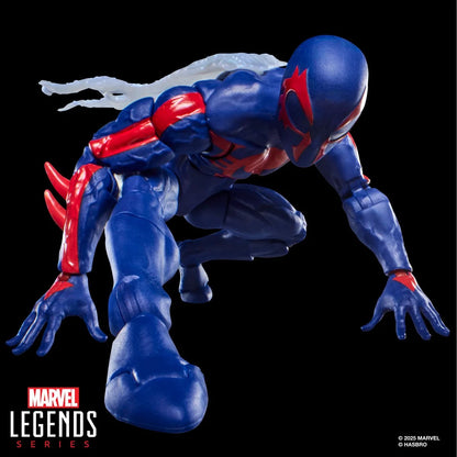 Spider-Man 2099 Marvel Legends 6-inch figure articulation detail and costume close-up