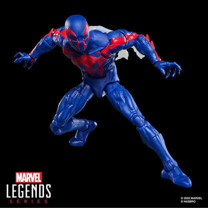 Marvel Legends Spider-Man 2099 6-inch action figure close-up detail view