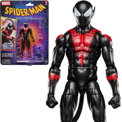 Marvel Legends Retro Spider-Man Nightcrawler 6-inch action figure final product view