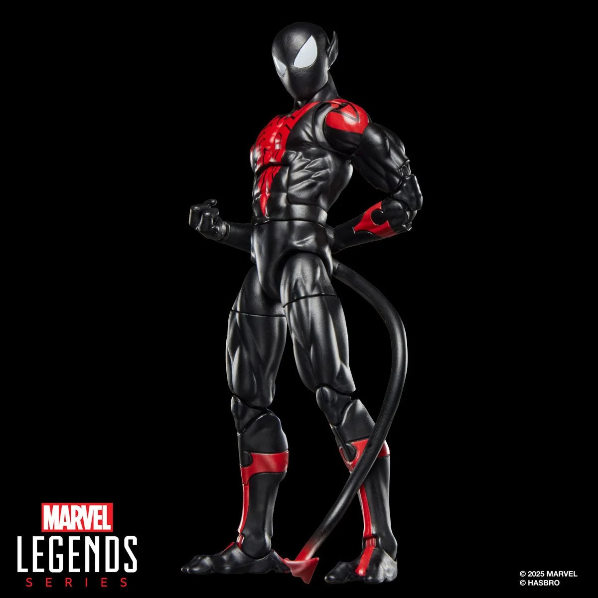 Marvel Legends Retro Spider-Man Nightcrawler 6-inch action figure in package
