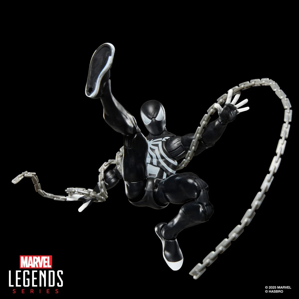 Spider-Man Marvel Legends Spider-Venom 6-inch action figure alternate view showing detail