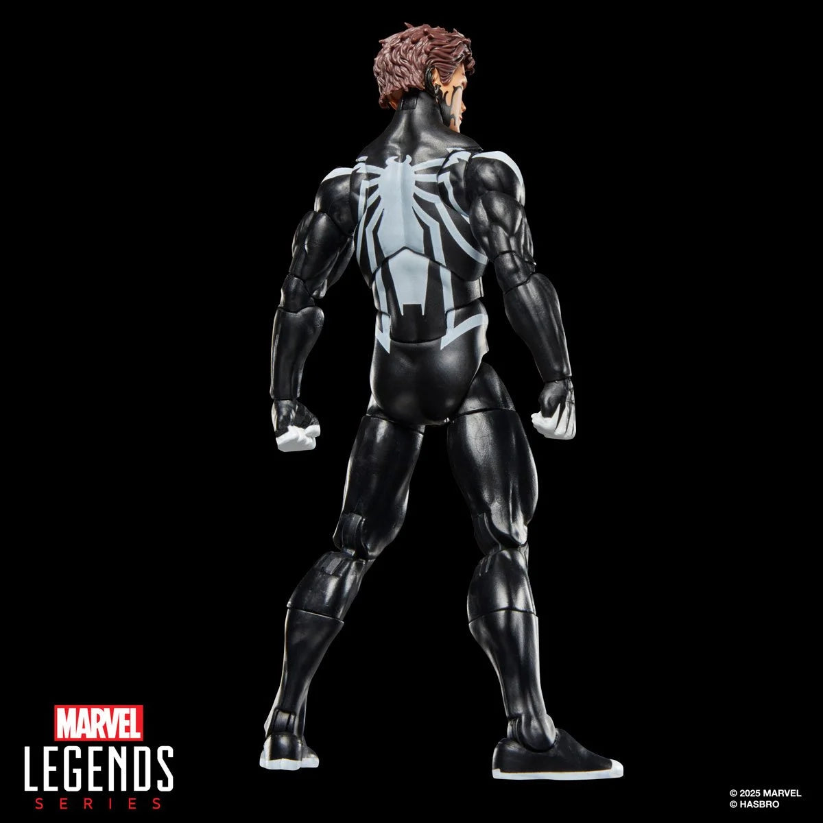 Spider-Man Marvel Legends Retro Spider-Venom 6-inch action figure detailed view