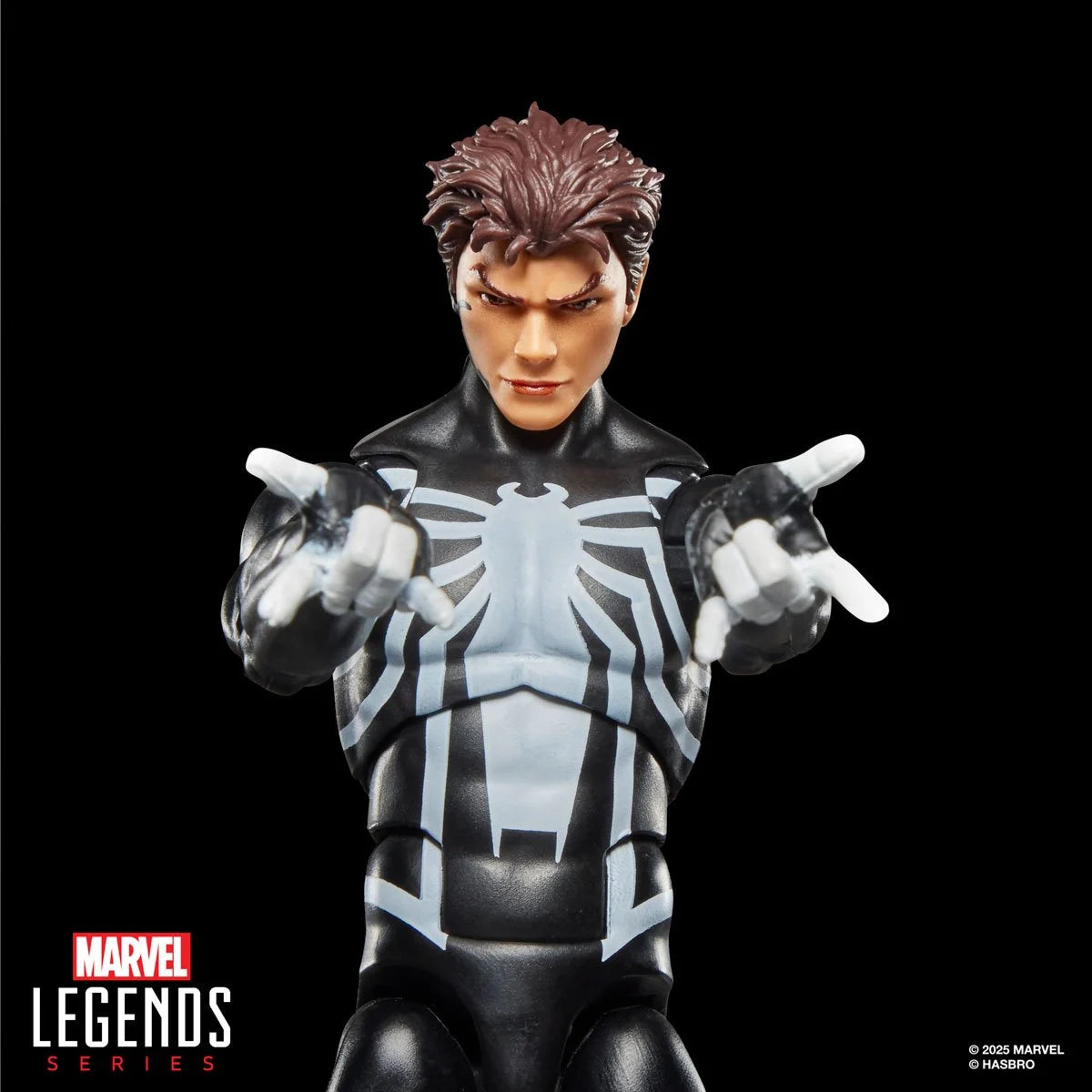 Marvel Legends Spider-Venom 6-inch action figure detailed articulation view