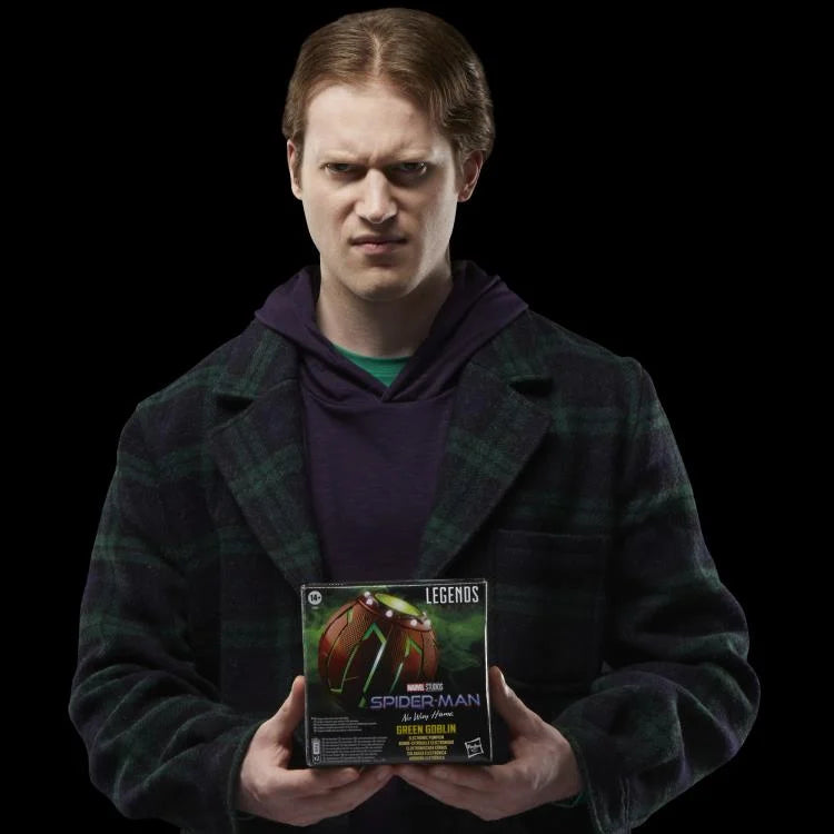 Spider-Man: No Way Home Marvel Legends Green Goblin Electronic Pumpkin