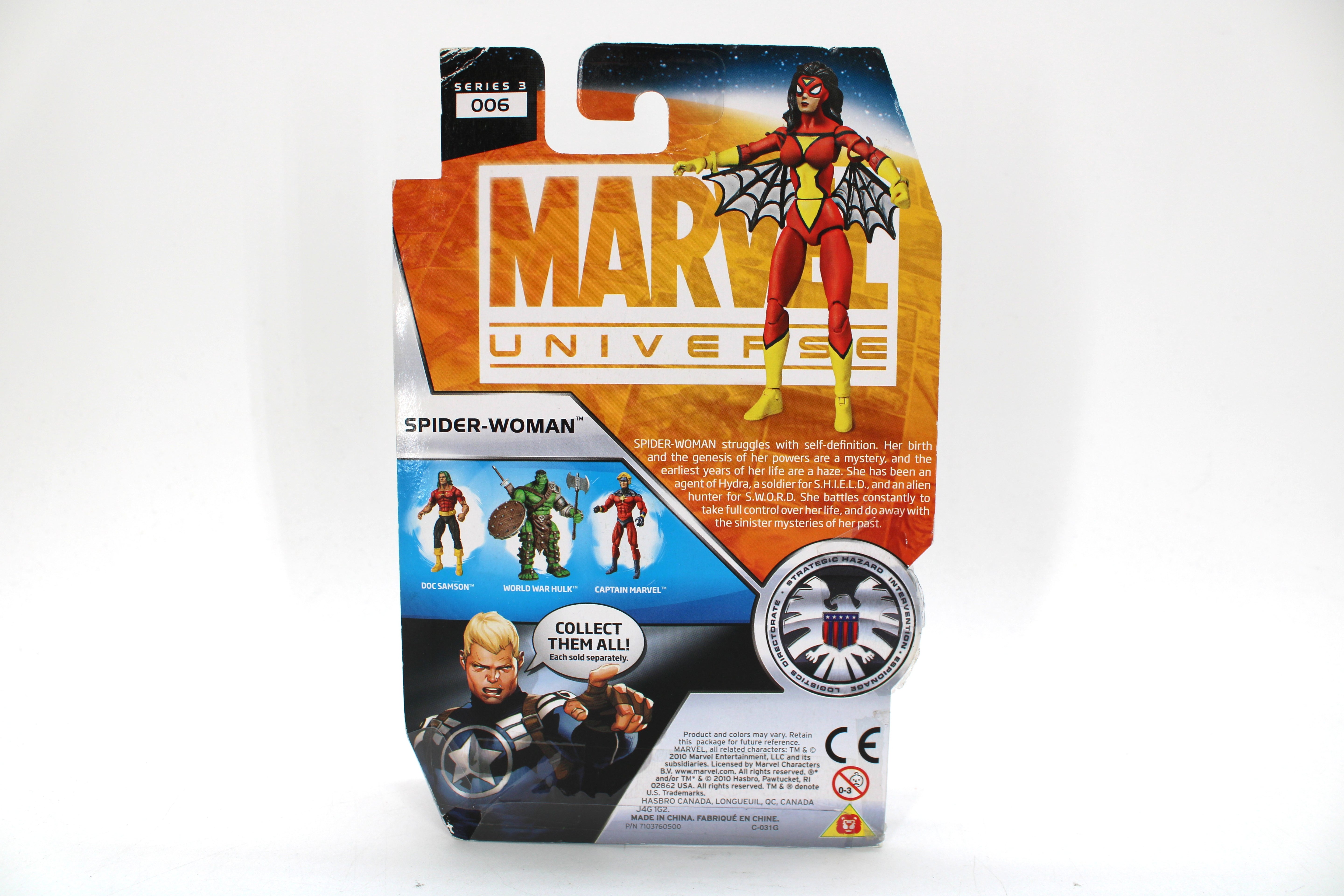 Marvel Universe Spider-Woman Action Figure (2010 Hasbro) - view 2