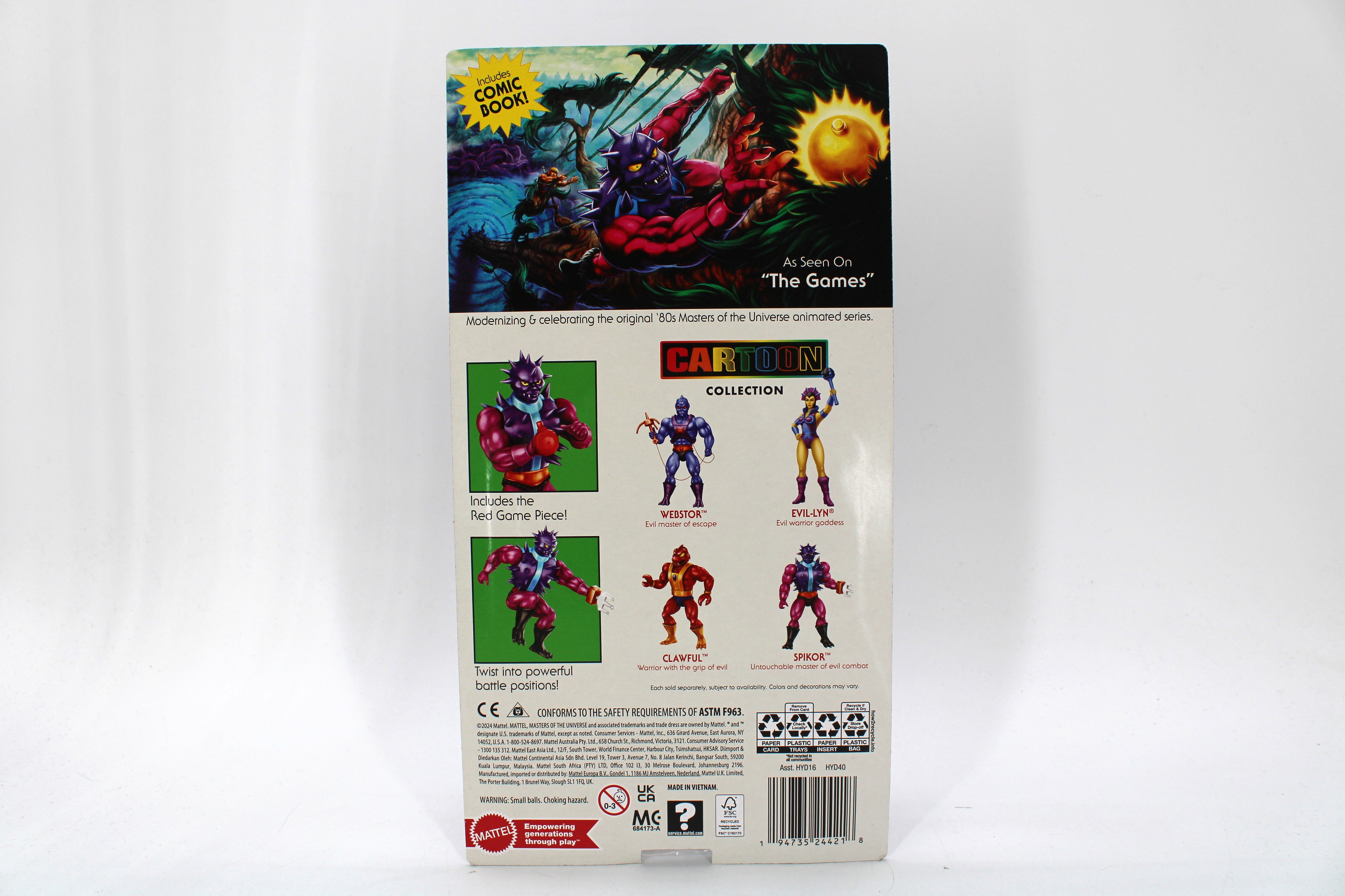 Masters of the Universe Origins Spikor Action Figure (2024) - view 2