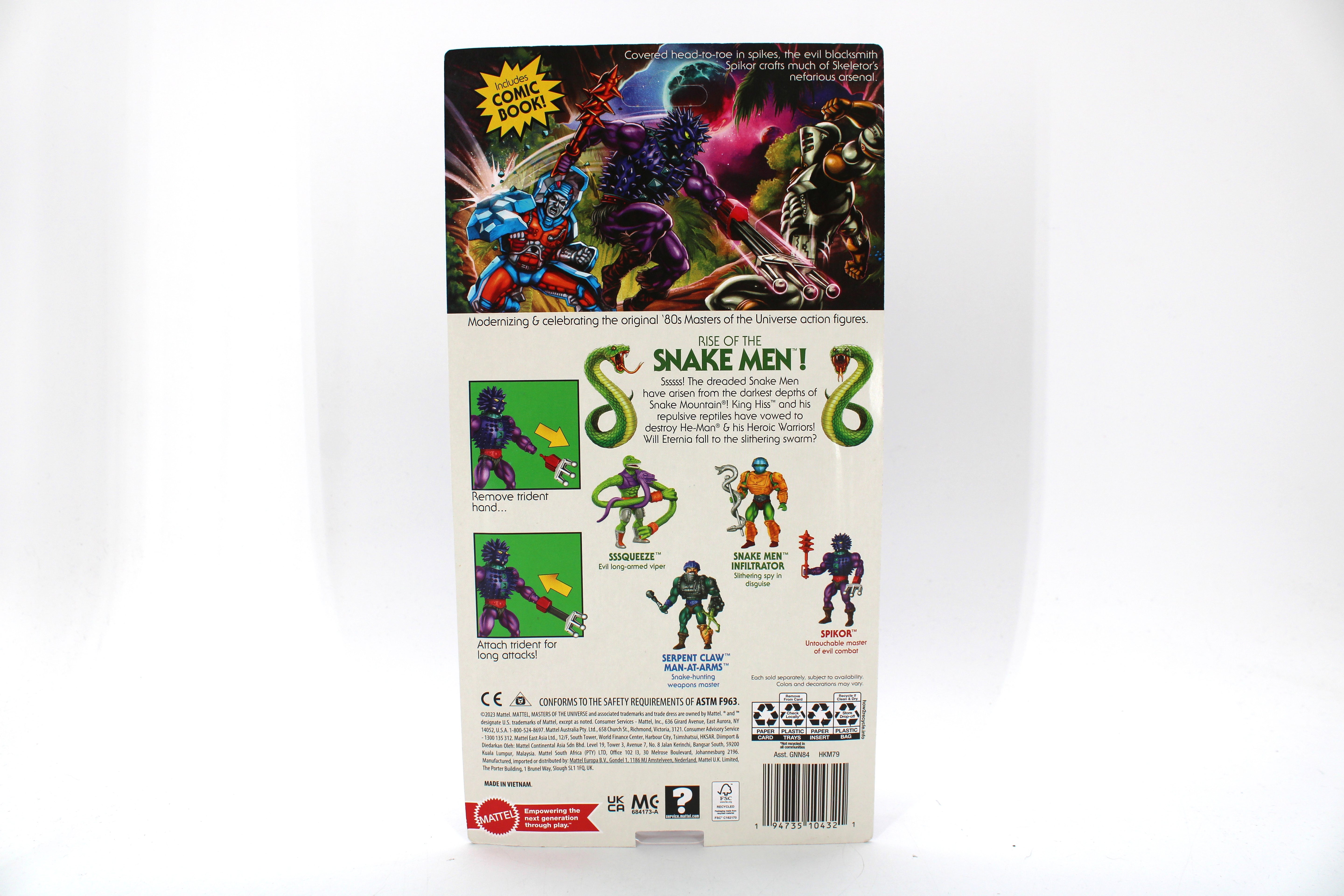 Masters of the Universe Origins Spikor Action Figure (2023) - view 2