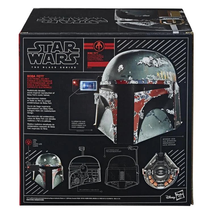 Star Wars: The Black Series - Boba Fett Helmet Prop Replica
