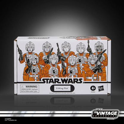 Star Wars: The Vintage Collection X-Wing Pilot 3 3/4-Inch Action Figures 4-Pack