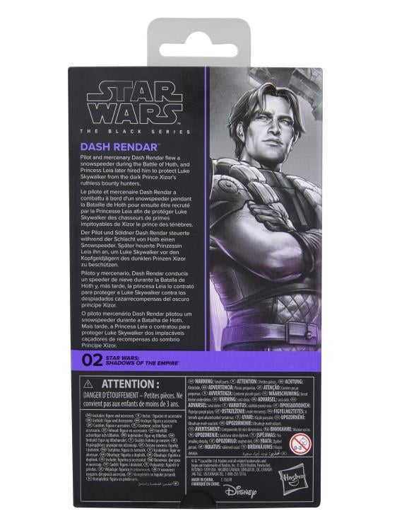 Dash Rendar (Shadows of the Empire) Star Wars: The Black Series 6" Action Figure