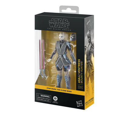 Star Wars Black Series Asajj Ventress Bounty Hunter 6-inch figure alternate detail view