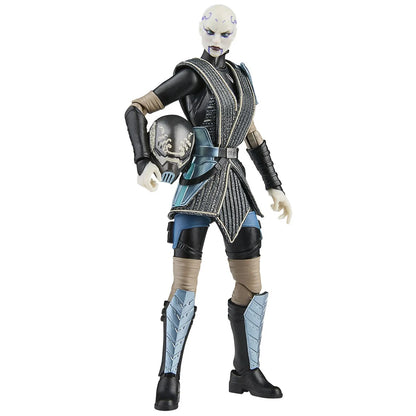 Star Wars Black Series Asajj Ventress Bounty Hunter 6-inch figure detail view