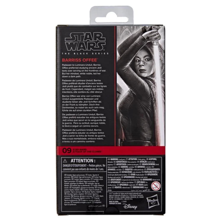 Barriss Offee (Attack of the Clones) Star Wars: The Black Series Action Figure