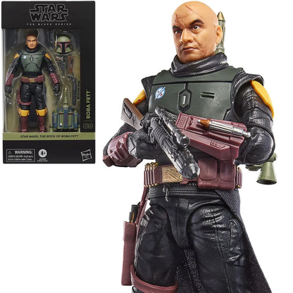 Star Wars Black Series Boba Fett 6-inch figure detailed view from The Book of Boba Fett