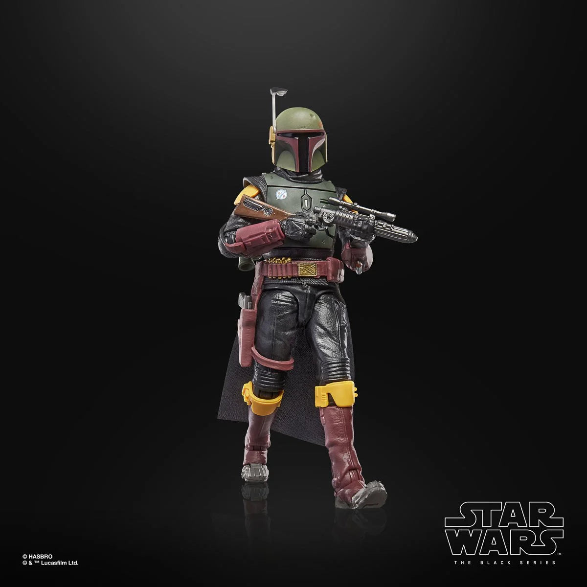 Star Wars Black Series Boba Fett 6-inch figure detailed view from The Book of Boba Fett