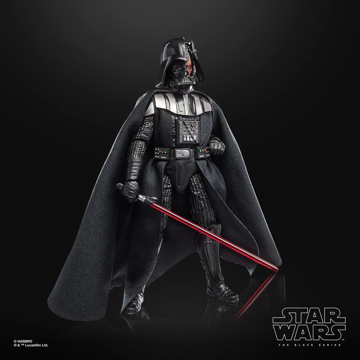 Star Wars Black Series Darth Vader Duel's End figure articulation and detail close-up