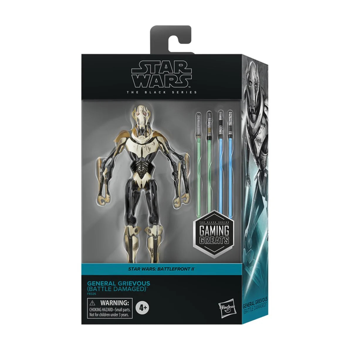 Star Wars: The Black Series Gaming Greats General Grievous (Battle Damaged) (Battlefront II) Action Figure - view 7