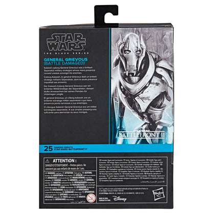 Star Wars: The Black Series Gaming Greats General Grievous (Battle Damaged) (Battlefront II) Action Figure - view 8