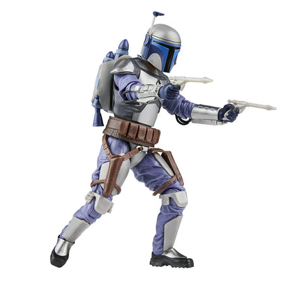 Star Wars Black Series Jango Fett 6-inch figure articulation and detail view
