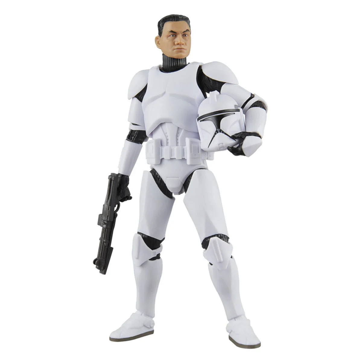 Star Wars Black Series Phase 1 Clone Trooper and Super Battle Droid 6-inch figures detail view