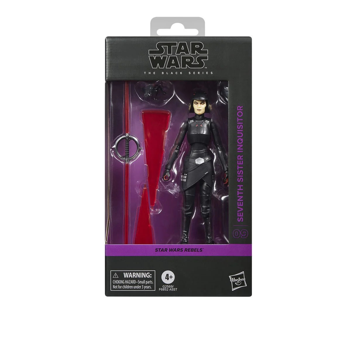 Star Wars: The Black Series Seventh Sister Inquisitor (Rebels) Action Figure - view 6