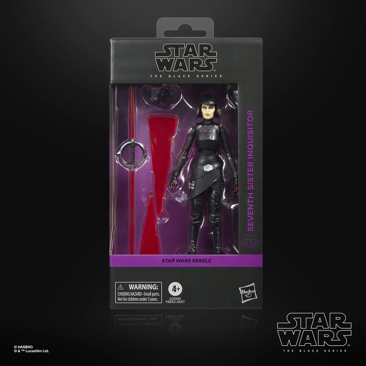 Star Wars: The Black Series Seventh Sister Inquisitor (Rebels) Action Figure - view 3