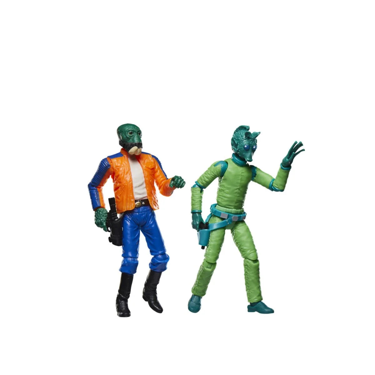 Star Wars Vintage Collection Cantina Adventure four-pack accessories and display layout detail
