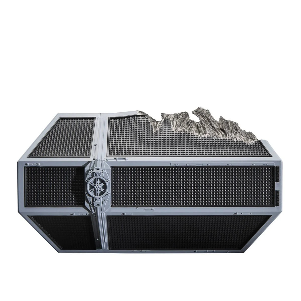 Darth Vader's TIE Advanced cockpit detail view from Vintage Collection 3.75-inch deluxe set