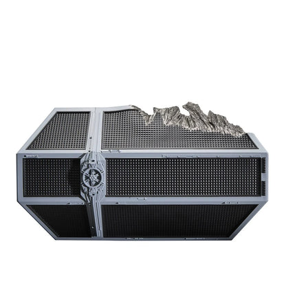 Darth Vader's TIE Advanced cockpit detail view from Vintage Collection 3.75-inch deluxe set