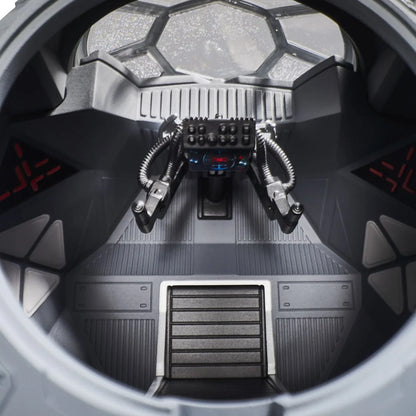 Darth Vader's TIE Advanced starfighter detail view from Vintage Collection deluxe set