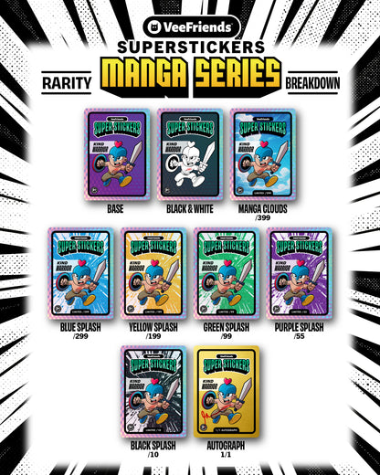 2025 VeeFriends Super Sticker Manga Series Box