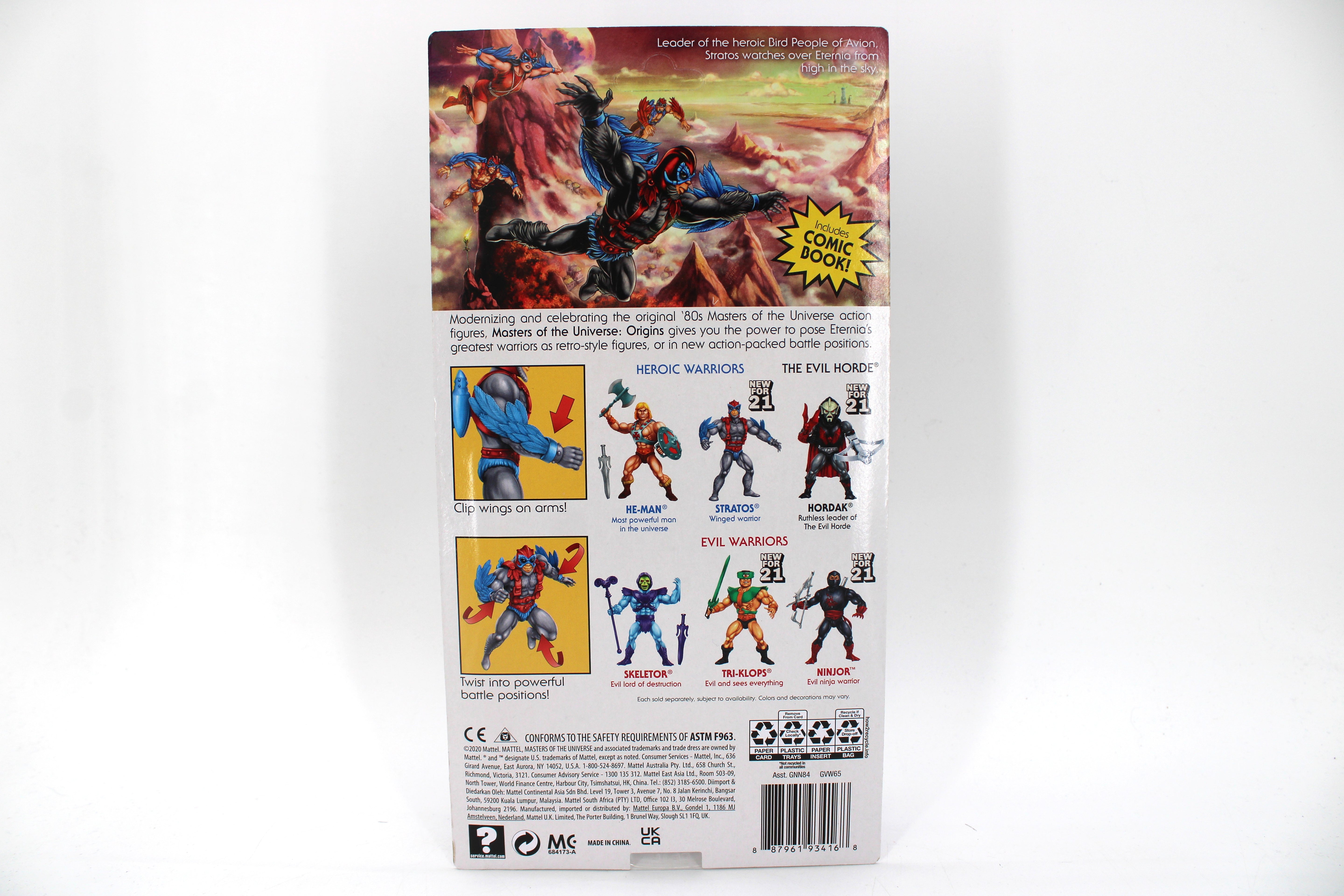 Masters of the Universe Origins Stratos Action Figure (2020) - view 2