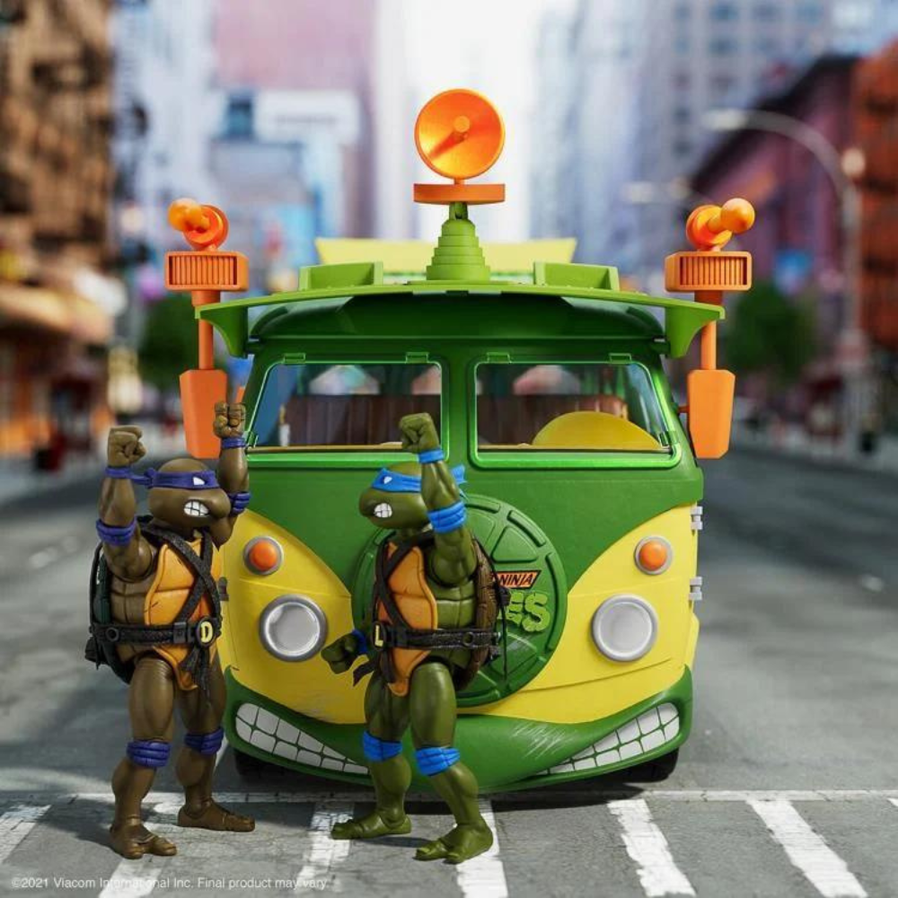 Super7 TMNT Ultimates Party Wagon