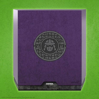 Super7 TMNT Ultimates! Shredder (Cartoon Silver Armor)