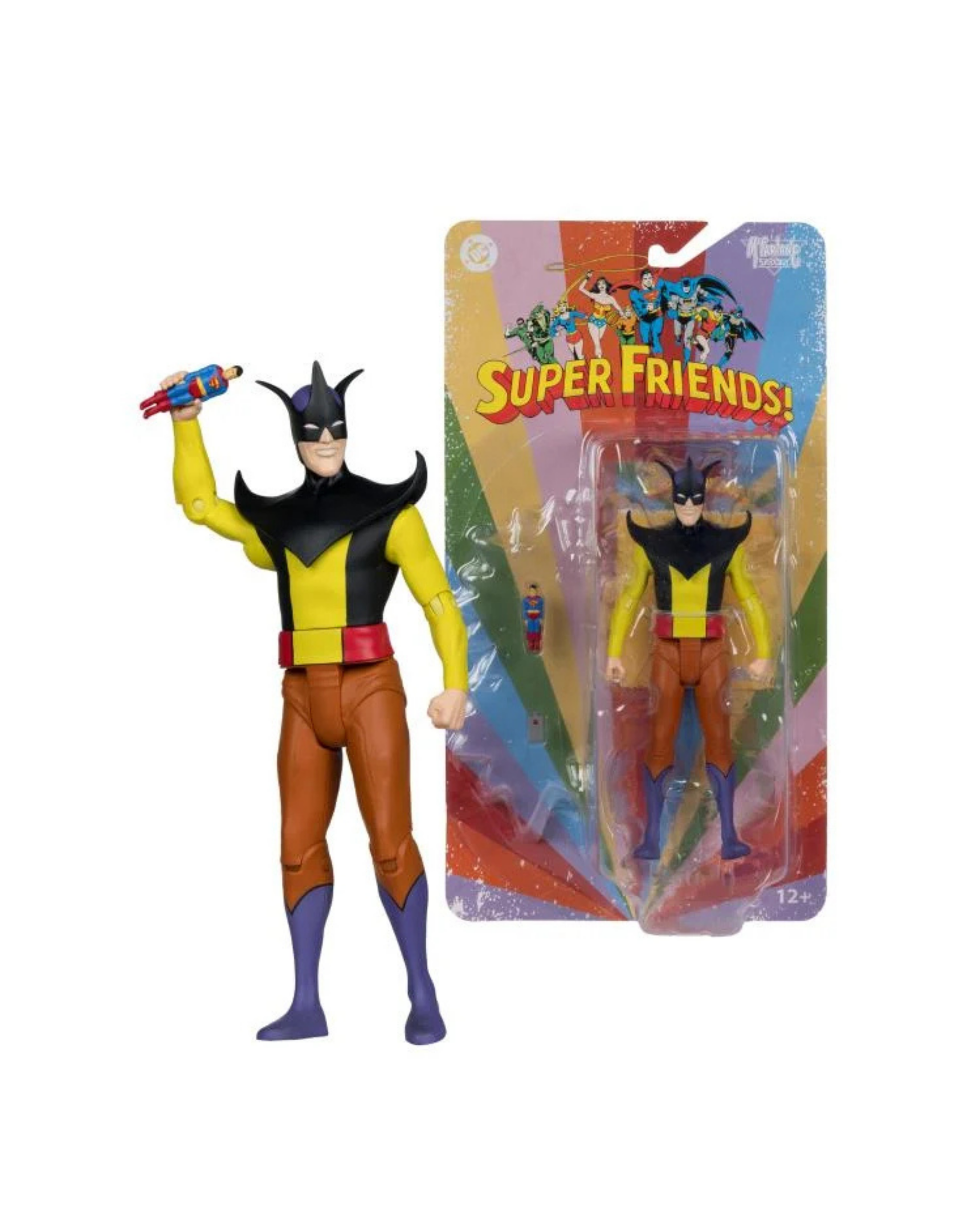 Demain(ドマン）　シーソー人形　４４４ Super Friends DC Retro Toyman Action Figure – Jay's Toys And Games