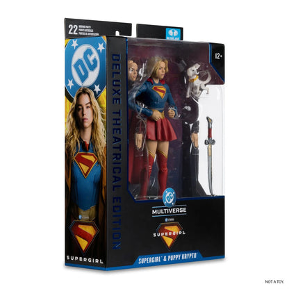 Supergirl (2026) DC Multiverse Supergirl & Puppy Krypto (Deluxe Theatrical Edition) Action Figure - view 8