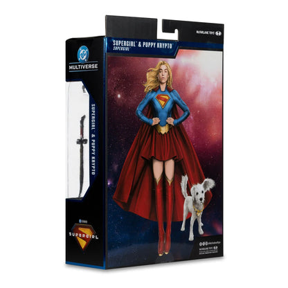 Supergirl (2026) DC Multiverse Supergirl & Puppy Krypto (Deluxe Theatrical Edition) Action Figure - view 9