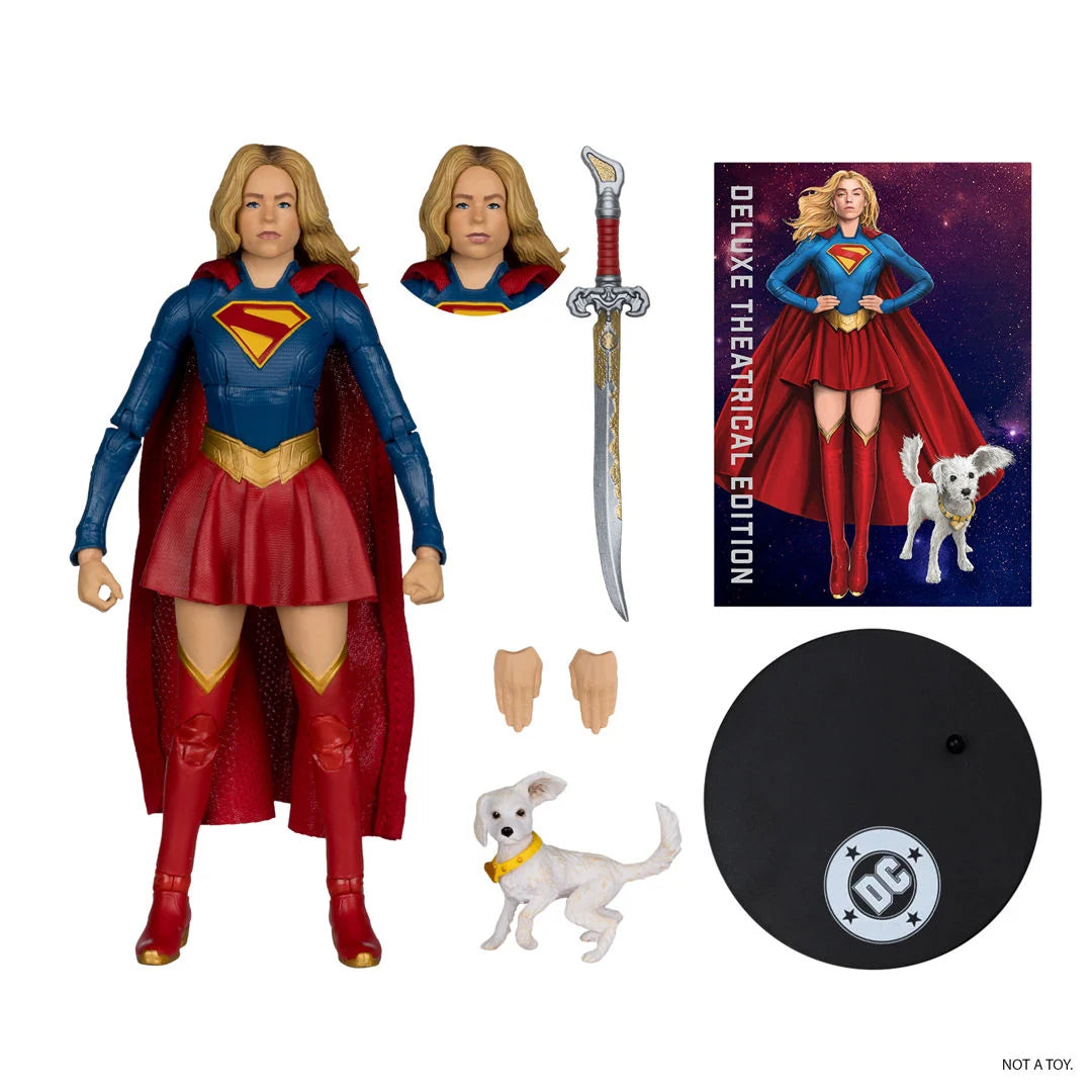 Supergirl (2026) DC Multiverse Supergirl & Puppy Krypto (Deluxe Theatrical Edition) Action Figure - view 5