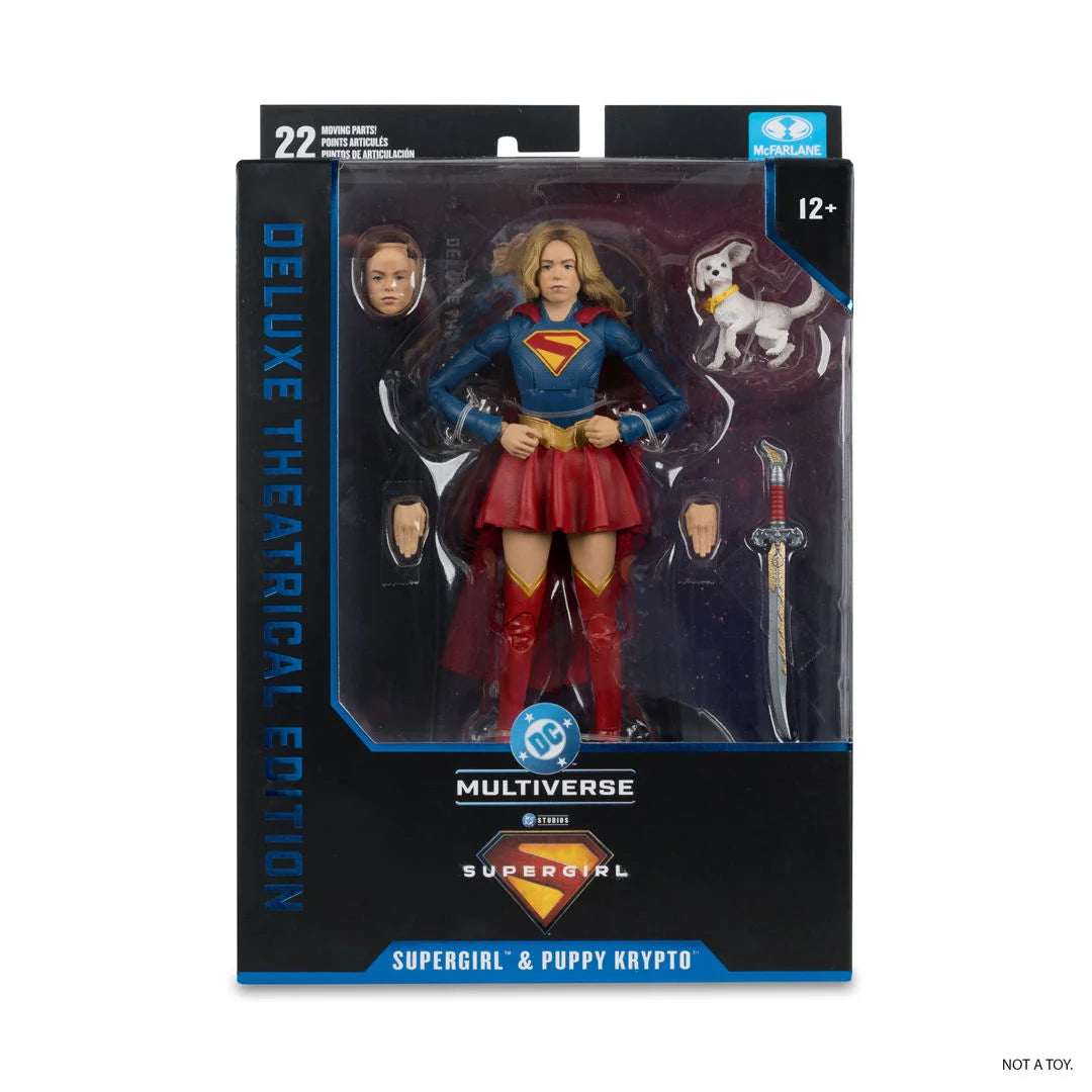 Supergirl (2026) DC Multiverse Supergirl & Puppy Krypto (Deluxe Theatrical Edition) Action Figure - view 7