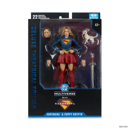 Supergirl (2026) DC Multiverse Supergirl & Puppy Krypto (Deluxe Theatrical Edition) Action Figure - view 7