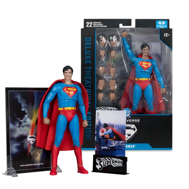 Superman (1978) DC Multiverse Superman (Deluxe Theatrical Edition) Action Figure - view 7