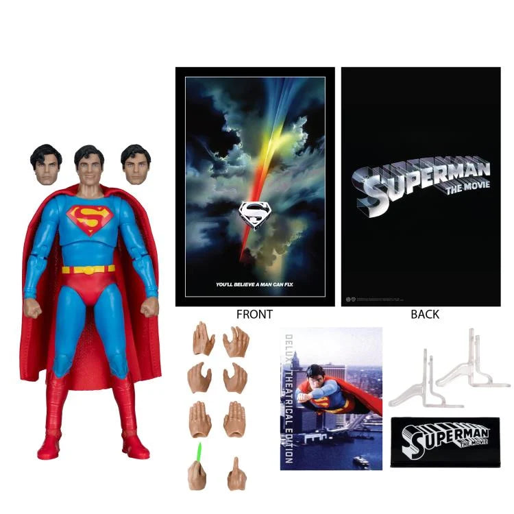 Superman (1978) DC Multiverse Superman (Deluxe Theatrical Edition) Action Figure - view 8
