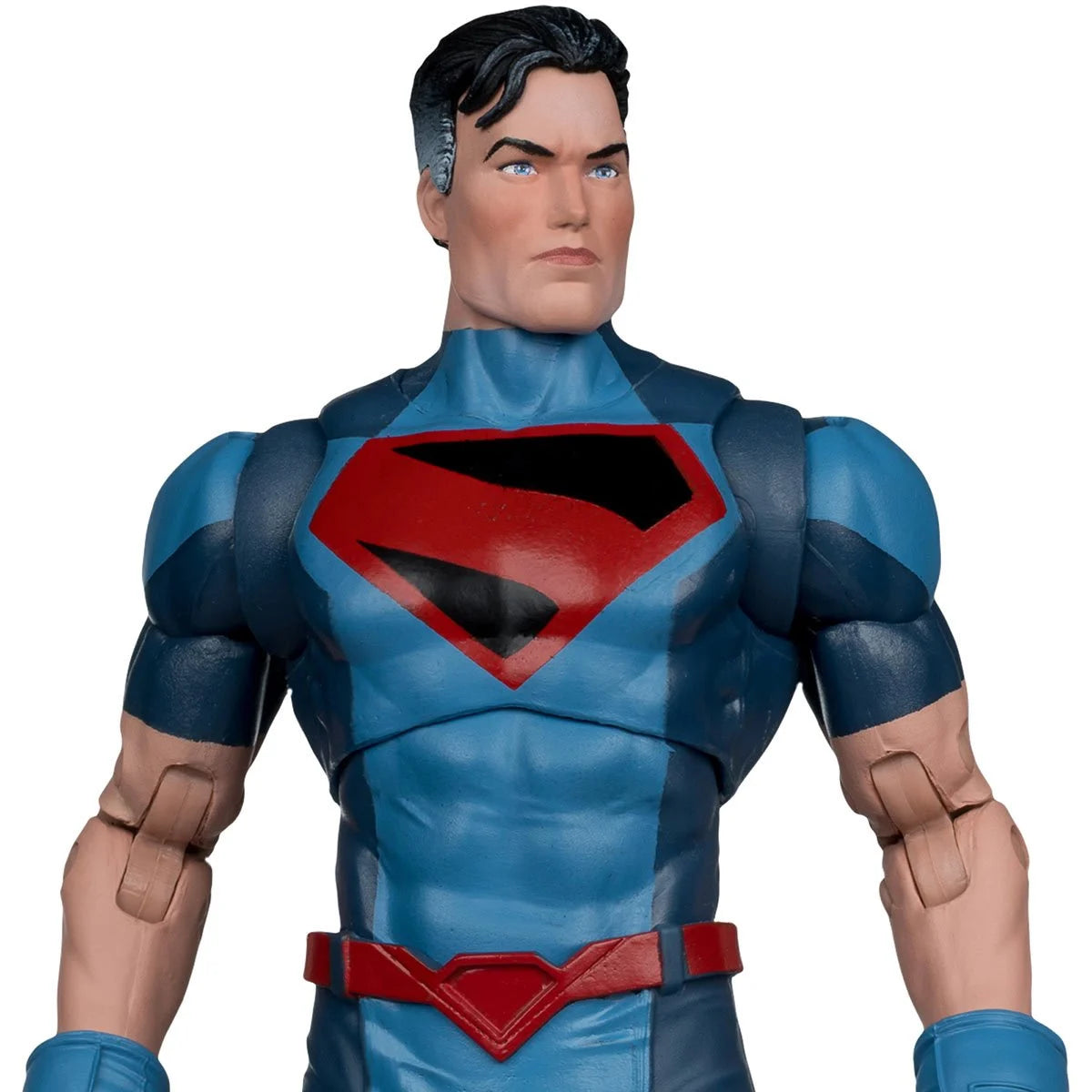 Superman and the Authority DC Multiverse 7-inch figure articulation and detail close-up view