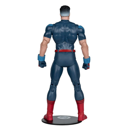 Superman and the Authority DC Multiverse 7-inch figure articulation and detail close-up view
