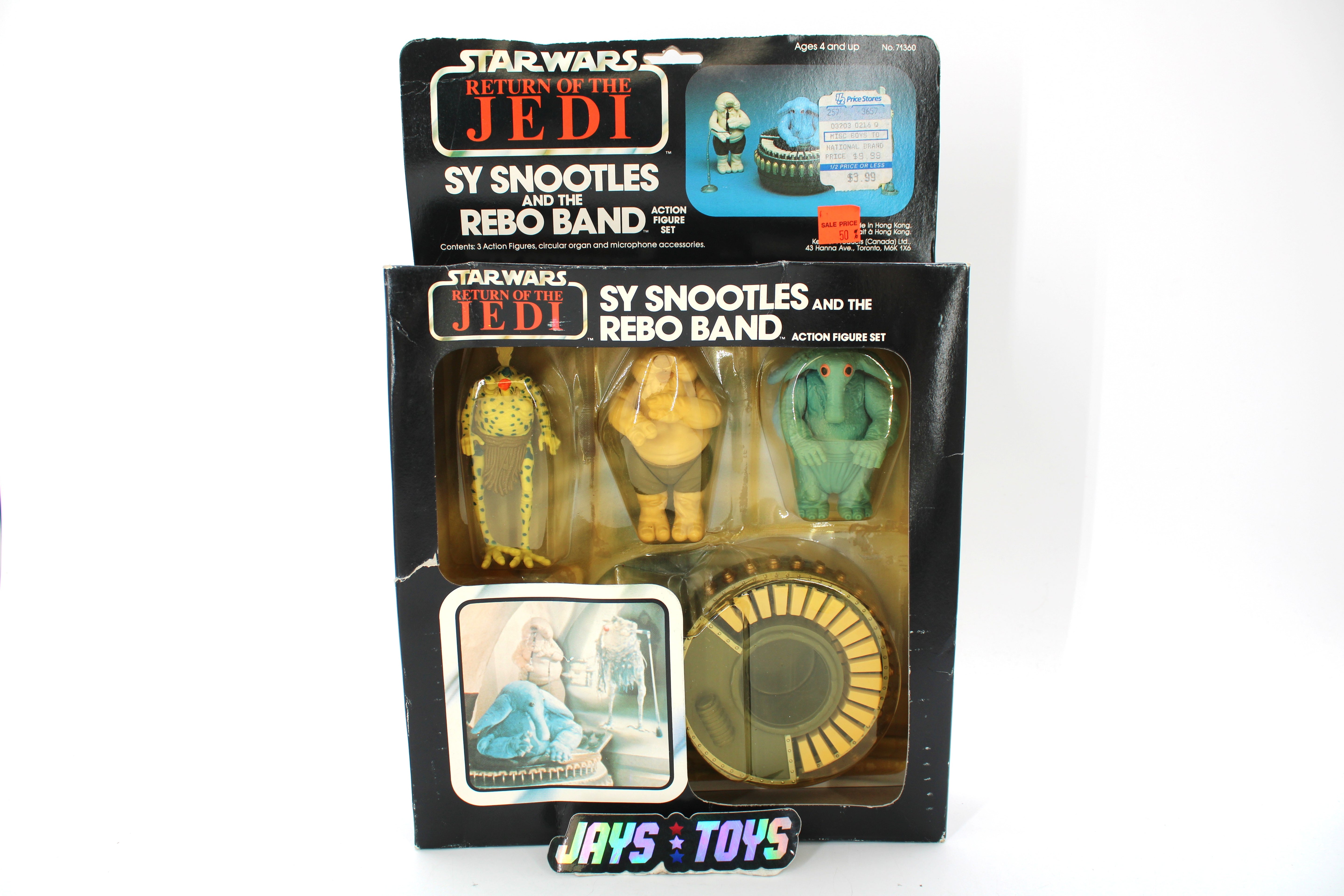 Star Wars Return of the Jedi Sy Snootles and the Rebo Band Figure Set (1983 Kenner) product image