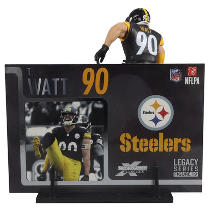 TJ Watt (Black Jersey) - Pittsburgh Steelers NFL SportsPicks 2024 Posed Figure