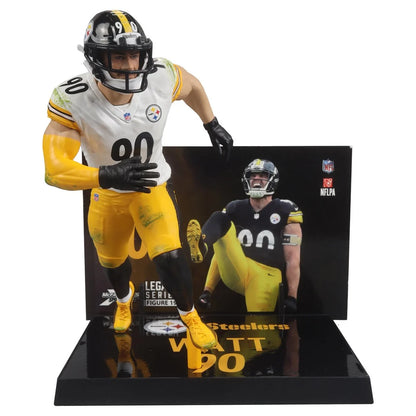 TJ Watt (White Jersey) Platinum Chase - Pittsburgh Steelers NFL TJ Watt (White Jersey) Platinum Chase - Pittsburgh Steelers NFL