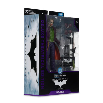 The Joker DC Multiverse Deluxe Theatrical Edition 7-inch action figure detailed view