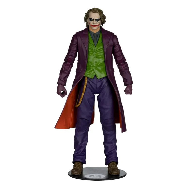 The Joker DC Multiverse 7-inch deluxe figure detail view showing character facial sculpt and costume